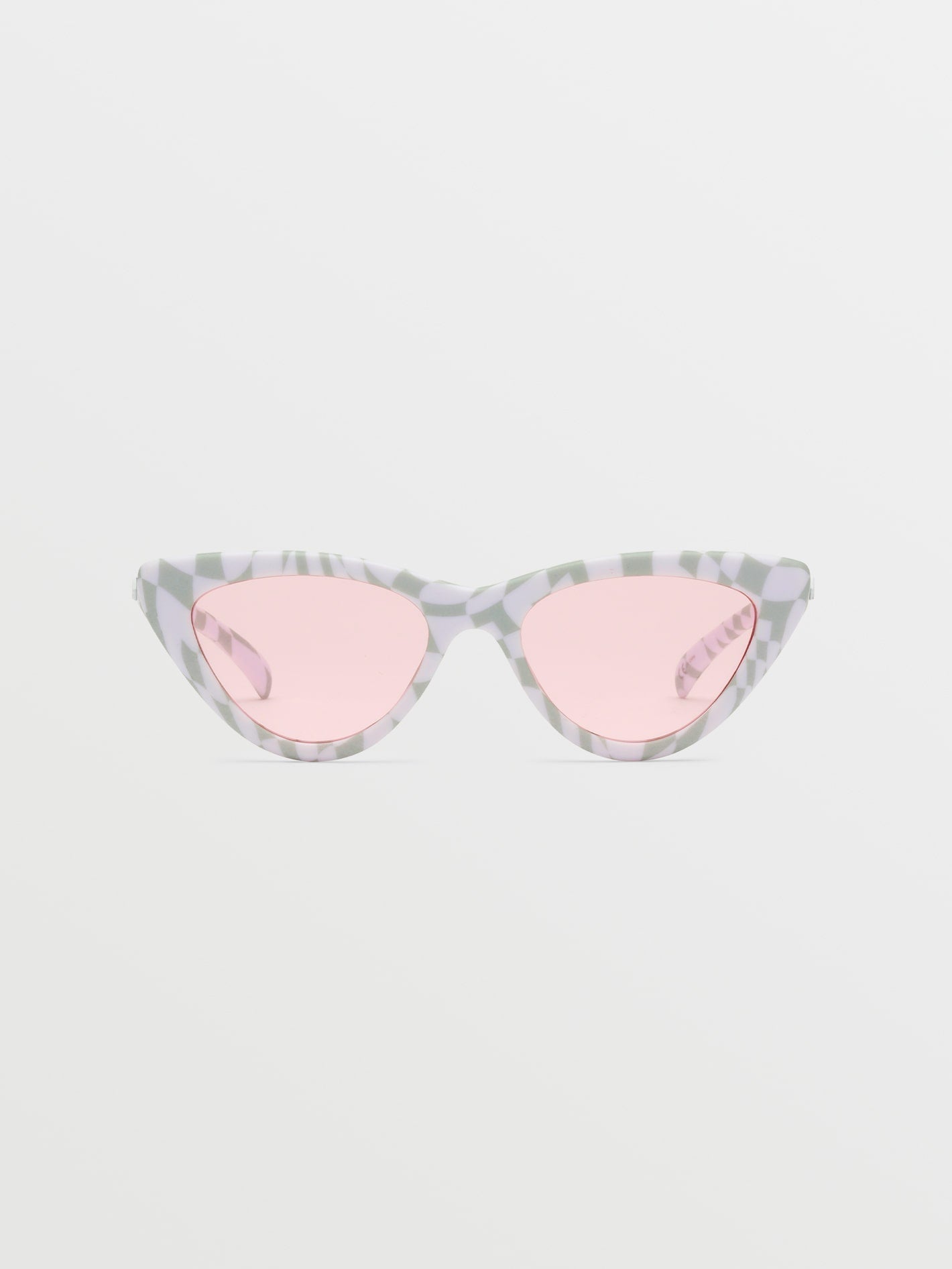 Knife Check Her Sunglasses (Rose Lens) - CHEETAH