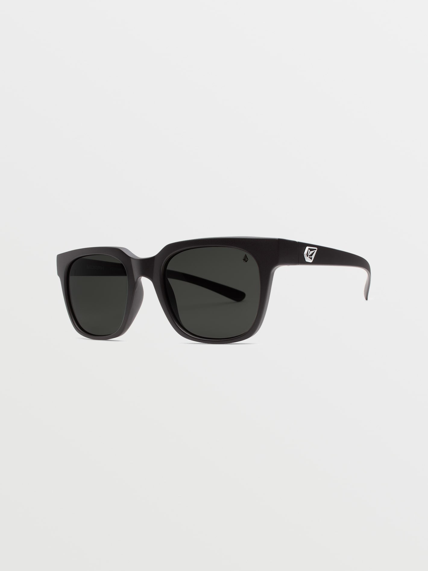 Morph Matte Black Sunglasses (Gray Polar Lens) - BLACK