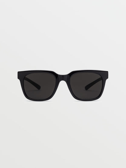 Morph Gloss Black Sunglasses (Gray Lens) - GRAY