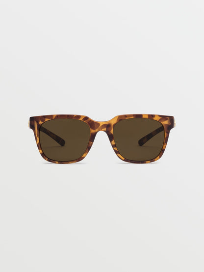 Morph Matte Tort Sunglasses (Bronze Lens) - BRONZE