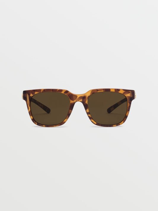 Morph Matte Tort Sunglasses (Bronze Lens) - BRONZE