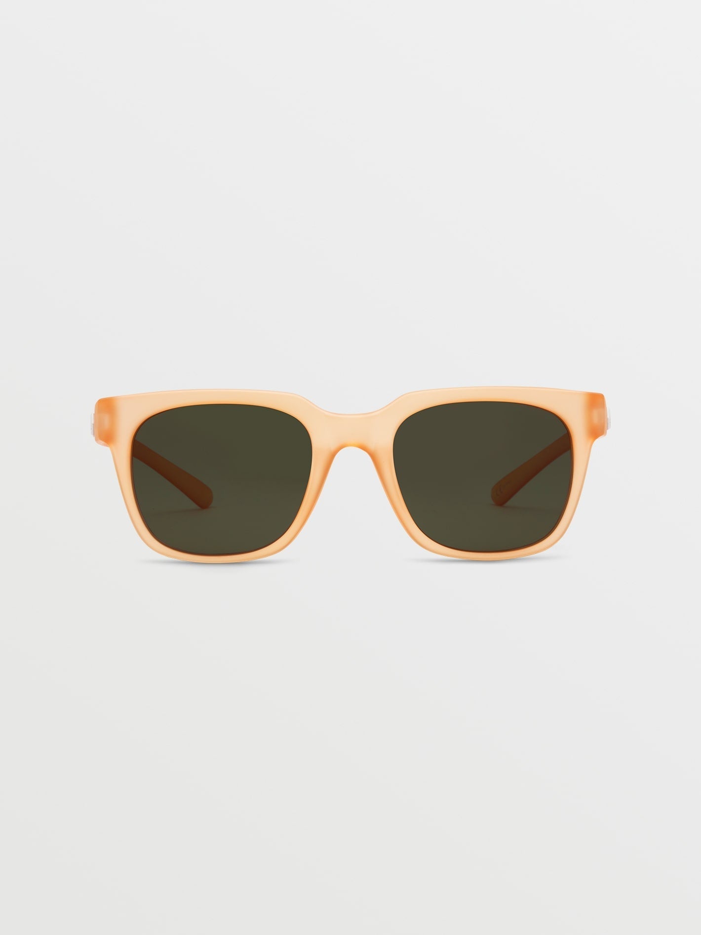 Morph Matte Amber Sunglasses (Green Gray Lens) - AMBER ROCK