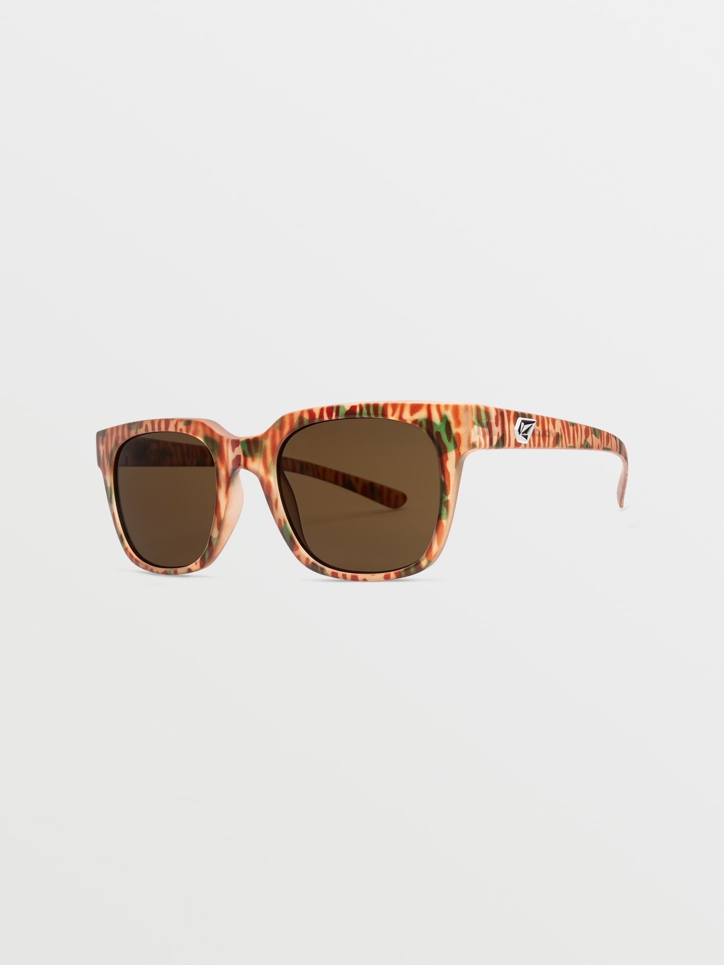 Morph Matte Geo Sunglasses (Bronze Lens) - MEGA ORANGE