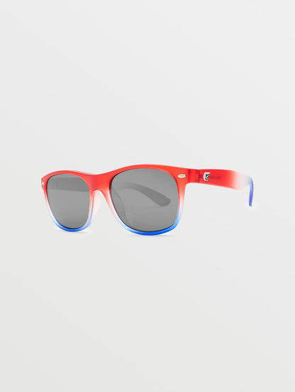 Fourty6 Stars & Stripes Sunglasses (Silver Mirror Lens) - STORMY SEA