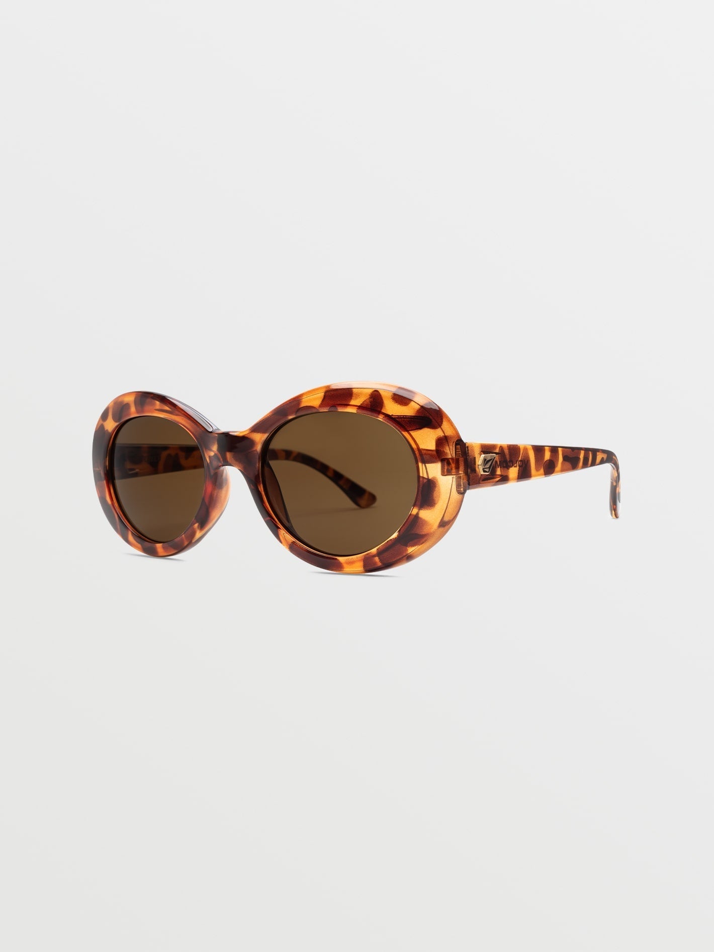 Stoned Gloss Tort Sunglasses (Bronze Lens) - BRONZE