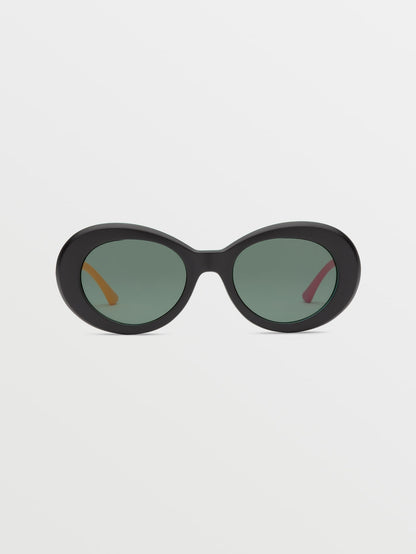 Stoned Volcom Ent Sunglasses (Teal Lens) - VOLCANO