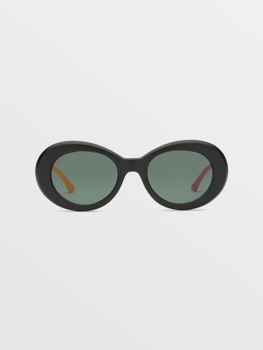 Stoned Volcom Ent Sunglasses (Teal Lens) - VOLCANO