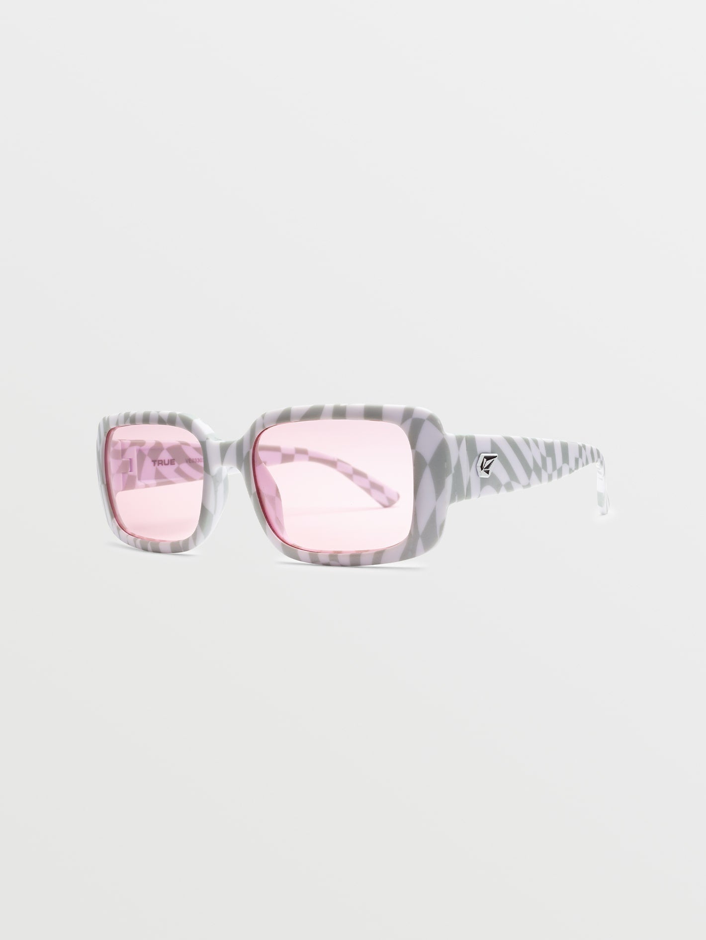 True Check Her Sunglasses (Rose Lens) - CHEETAH