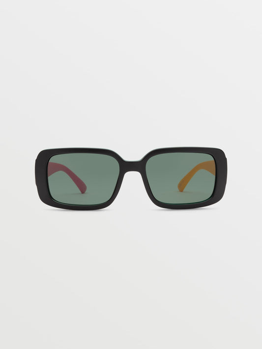 True Volcom Ent Sunglasses (Teal Lens) - VOLCANO