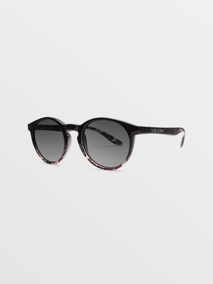Subject Tie Dye Sunglasses (Gray Gradient Lens) - TIE DYE