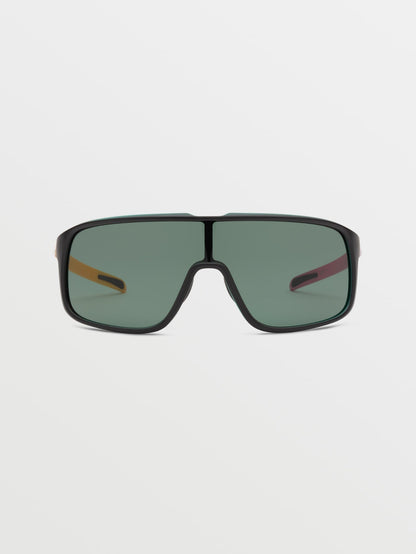 Macho Volcom Ent Sunglasses (Teal Lens) - VOLCANO