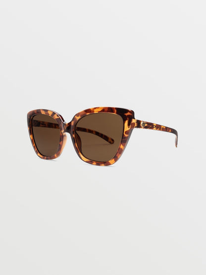 Milli Gloss Tort Sunglasses (Bronze Lens) - BRONZE