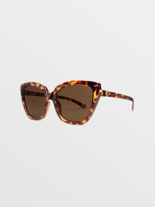 Milli Gloss Tort Sunglasses (Bronze Lens) - BRONZE