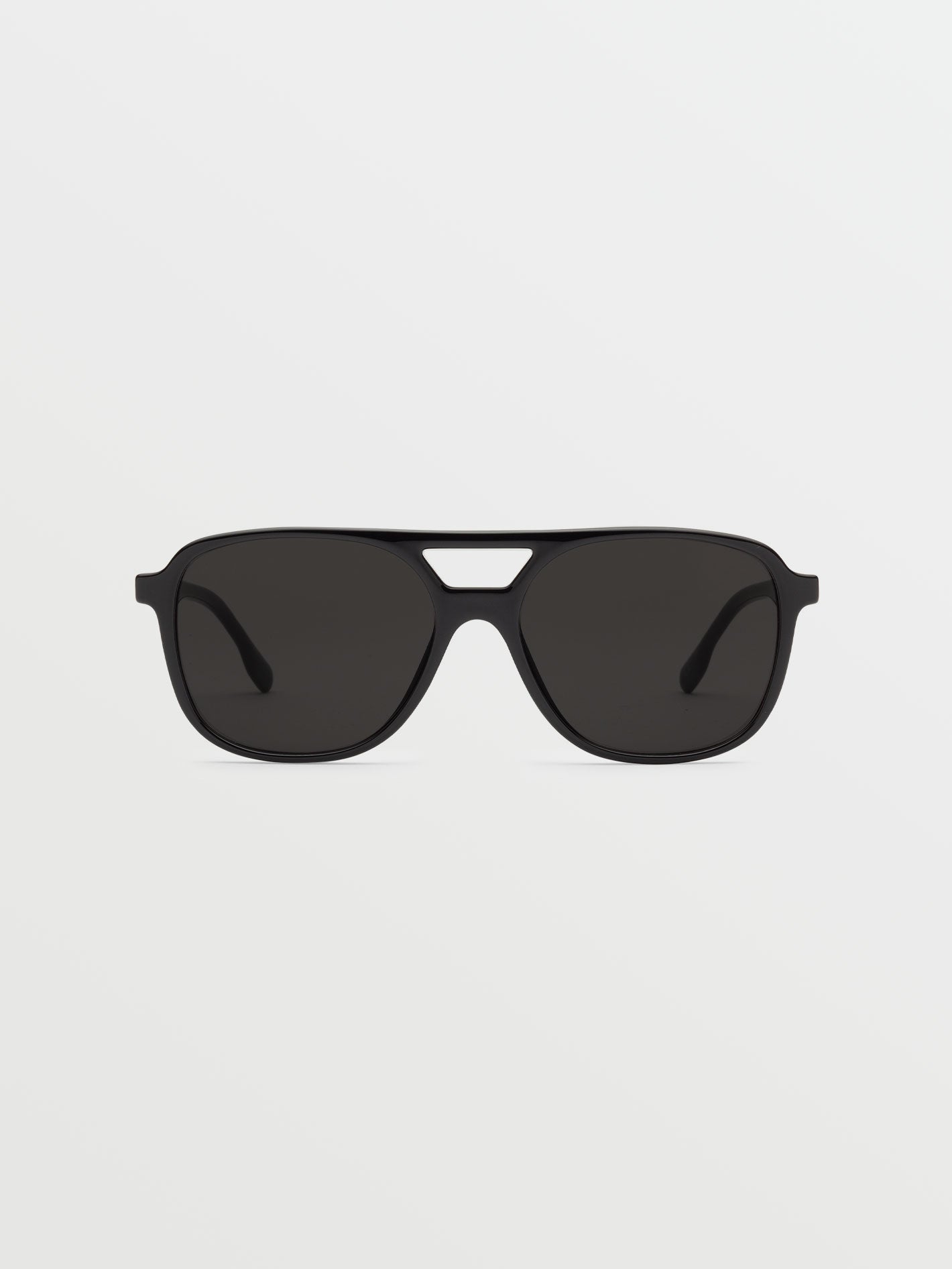 New Future Gloss Black Sunglasses (Gray Lens) - BLACK