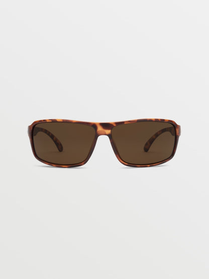 Corpo Class Matte Tort Sunglasses (Bronze Lens) - MARTINI OLIVE