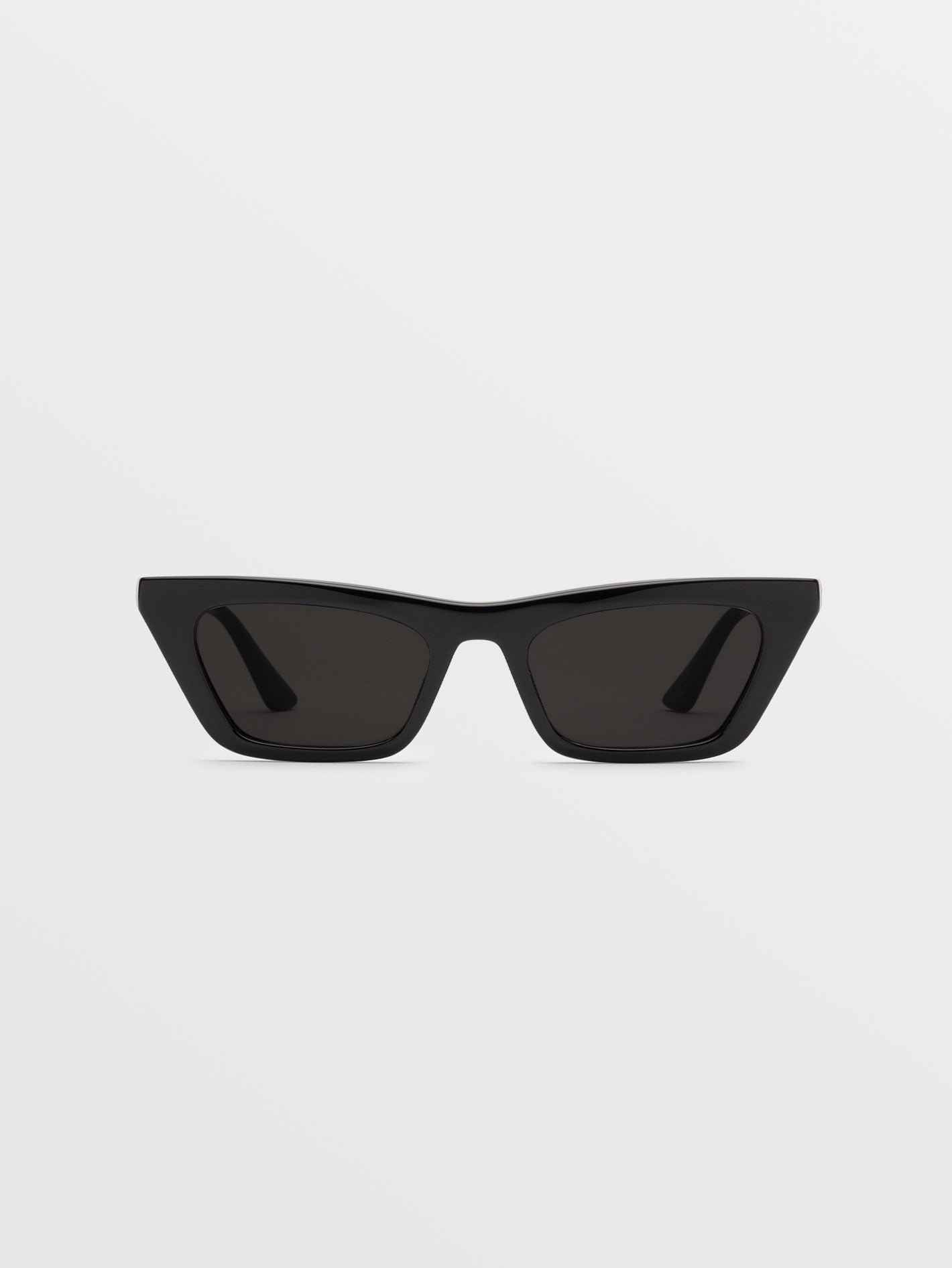 Peace Punk Gloss Black Sunglasses (Gray Lens) - BLACK