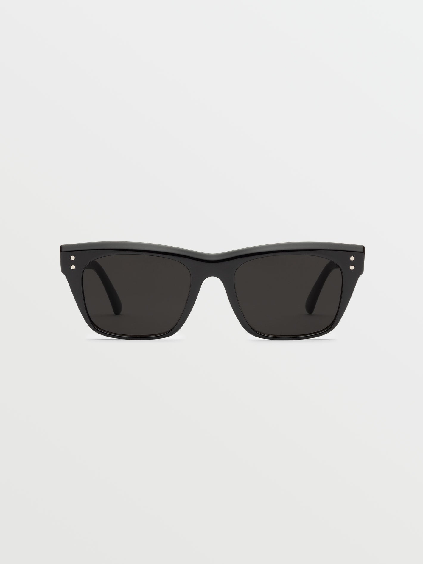 Stoneview Gloss Black Sunglasses (Gray Lens) - BLACK