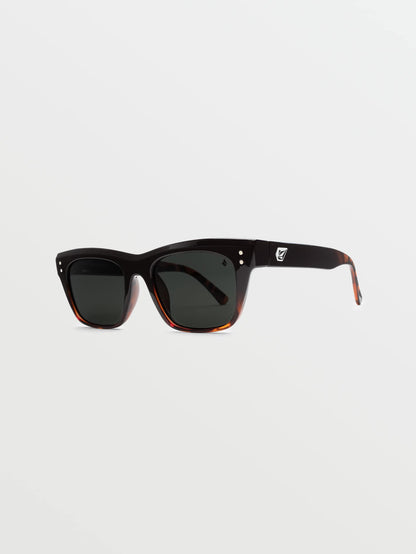Stoneview Gloss Darksidee Sunglasses (Gray Polar Lens) - DEAD ROSE