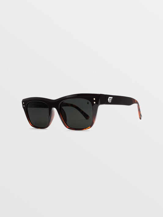 Stoneview Gloss Darksidee Sunglasses (Gray Polar Lens) - DEAD ROSE