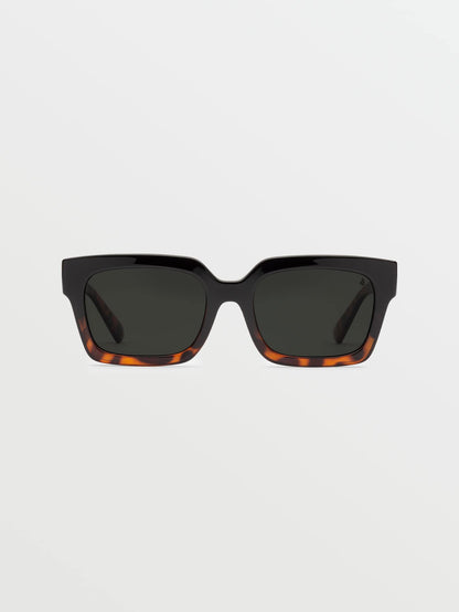 Domeinator Gloss Darkside Sunglasses (Gray Polar Lens) - DEAD ROSE