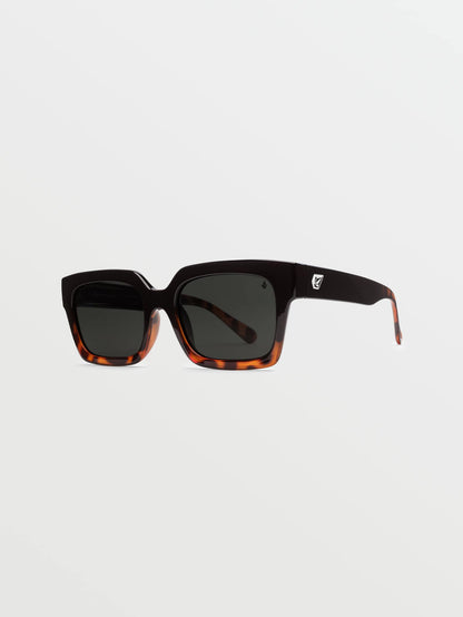 Domeinator Gloss Darkside Sunglasses (Gray Polar Lens) - DEAD ROSE