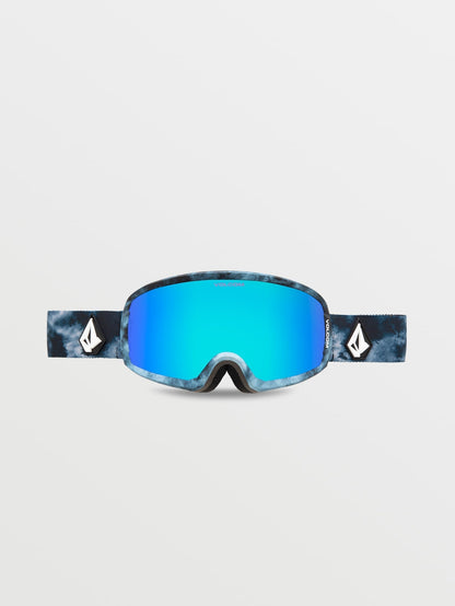 Migrations Lagoon Tie-Dye Goggle - Blue Chrome