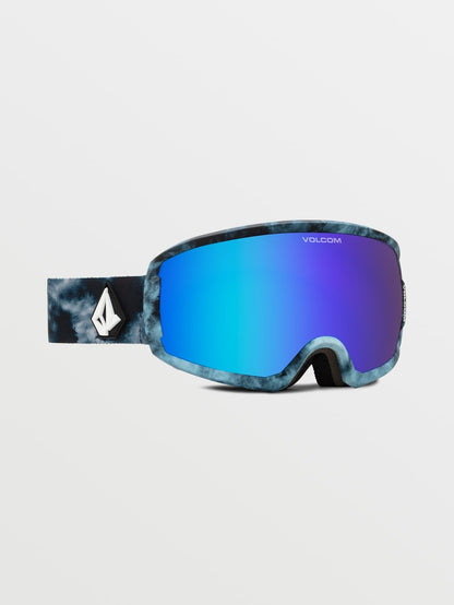 Migrations Lagoon Tie-Dye Goggle - Blue Chrome