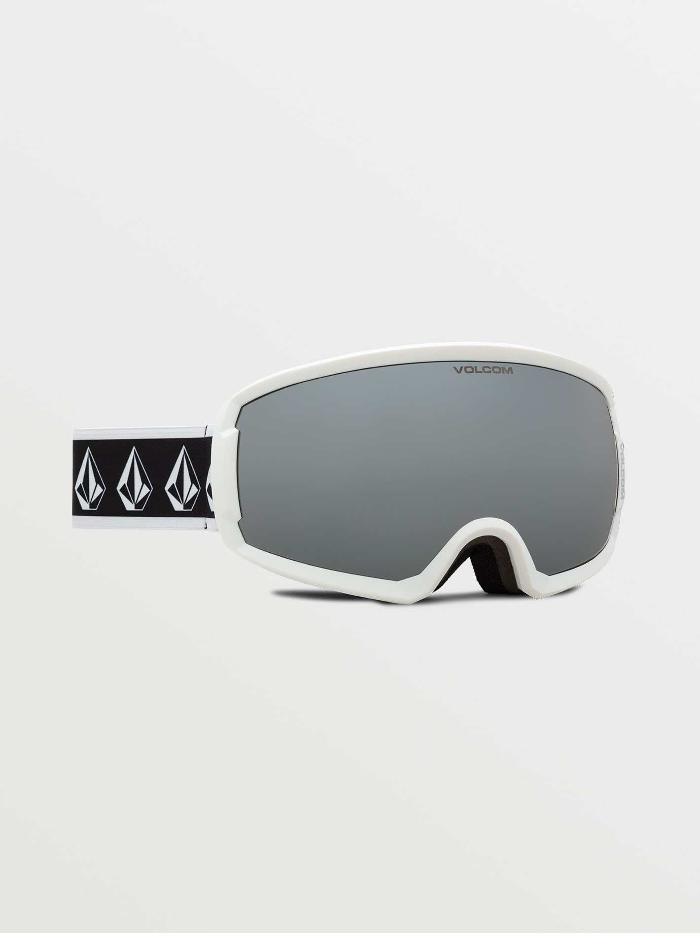 Migrations White Rerun Goggle - Silver Chrome