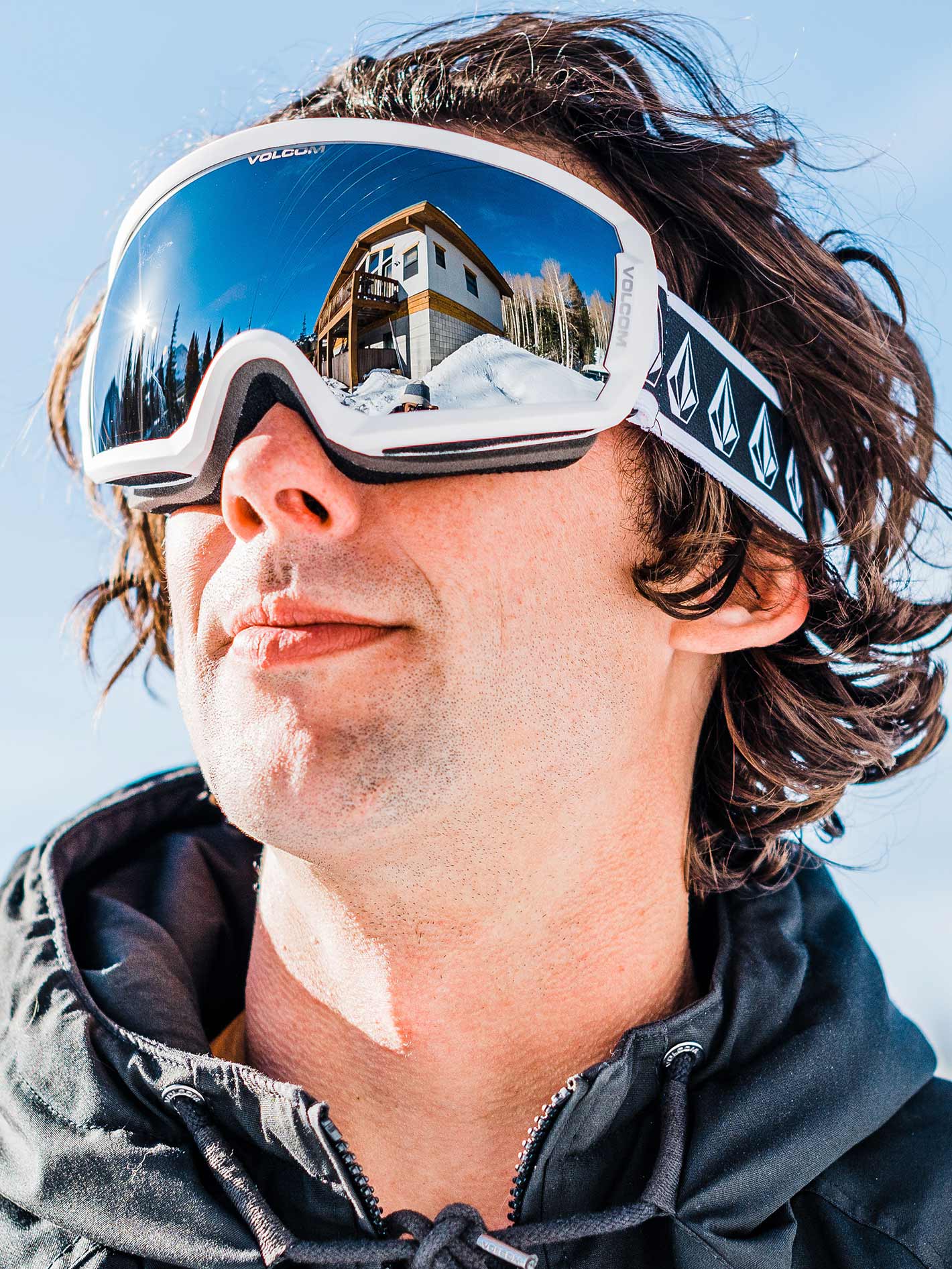 Migrations White Rerun Goggle - Silver Chrome