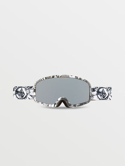 Migrations Op Art Goggle - Silver Chrome