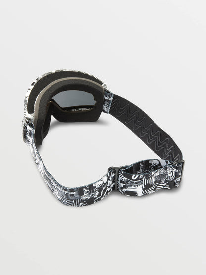 Migrations Op Art Goggle - Silver Chrome