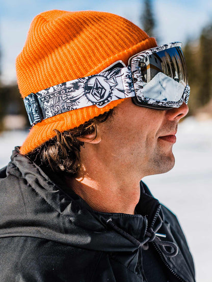 Migrations Op Art Goggle - Silver Chrome