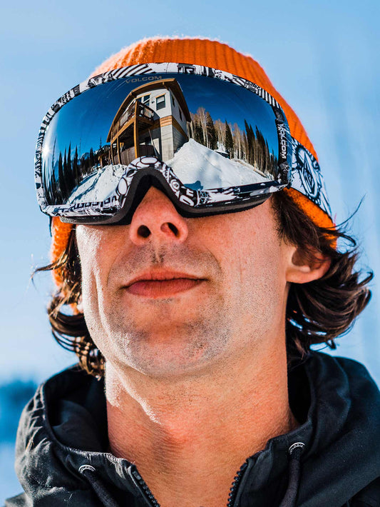 Migrations Op Art Goggle - Silver Chrome