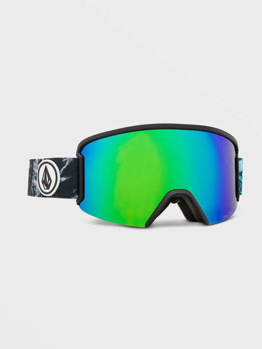 Garden Goggle - Tie Dye/Green Chrome