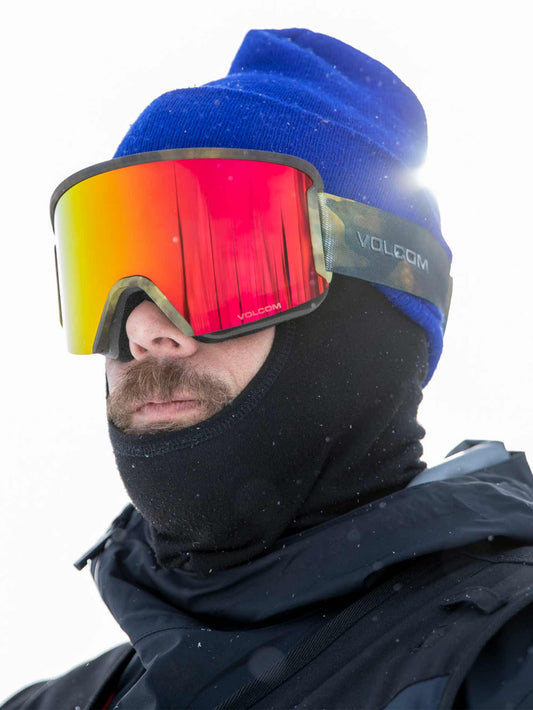Garden Camo Goggle - Red Chrome
