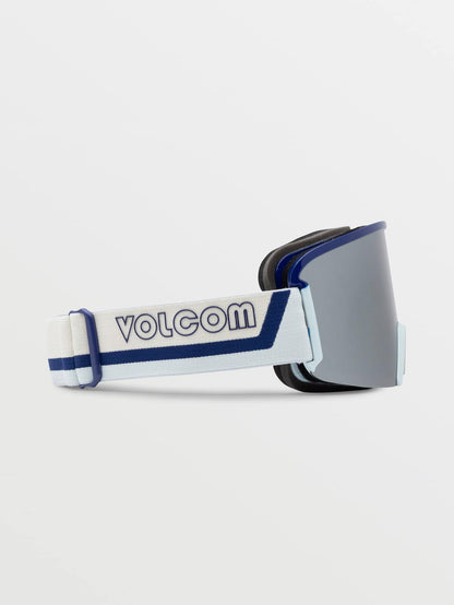 Garden Dark Blue/Off White/Sky Goggle - Silver Chrome