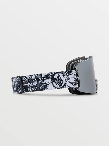 Garden Op Art Goggle - Silver Chrome