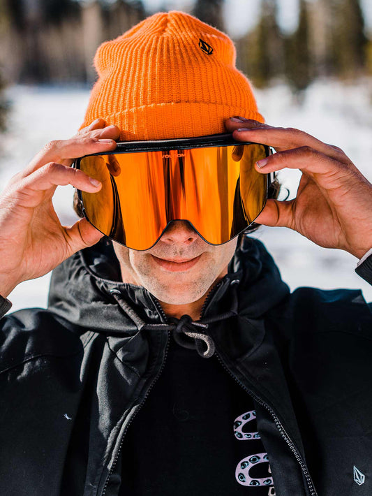Odyssey Gloss Black Goggle - Red Chrome