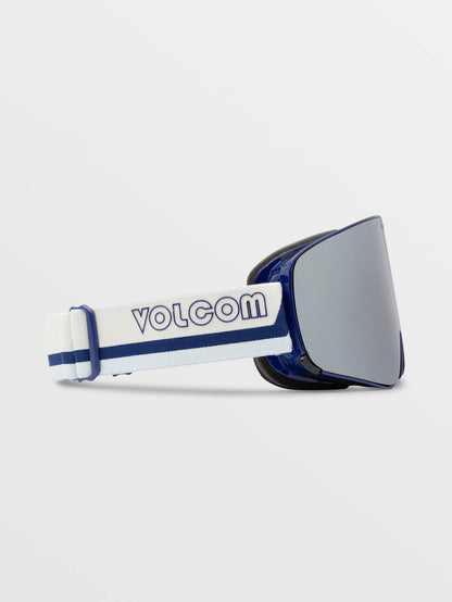 Odyssey Dark Blue/Off White/Sky Goggle - Silver Chrome
