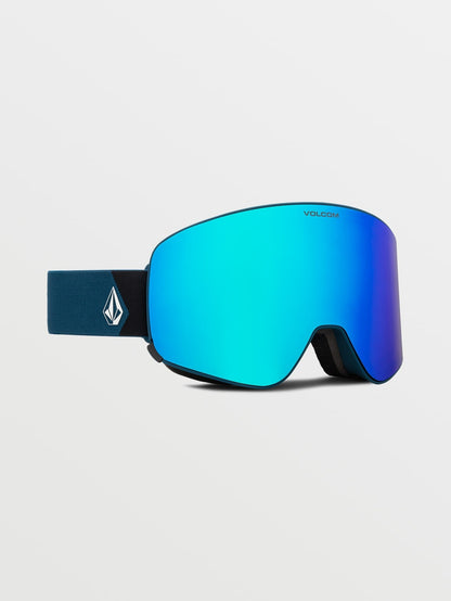 Odyssey Slate Blue Goggle - Blue Chrome