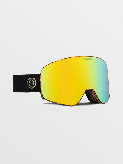 Odyssey Giraffe/Black Goggle (+ Bonus Lens) - Gold Chrome