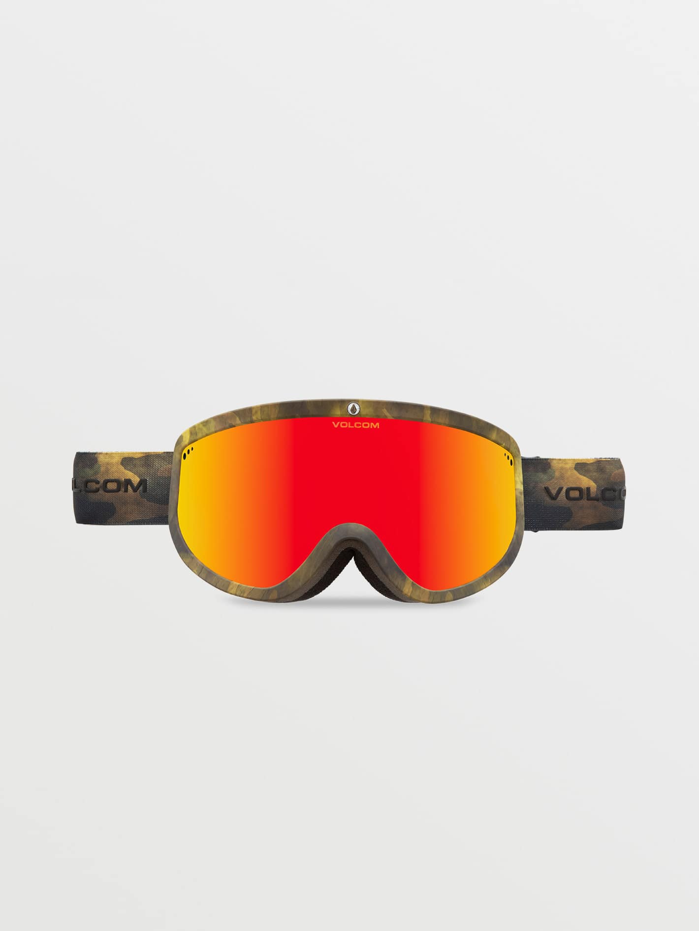 Footprints Camo Goggle - Red Chrome
