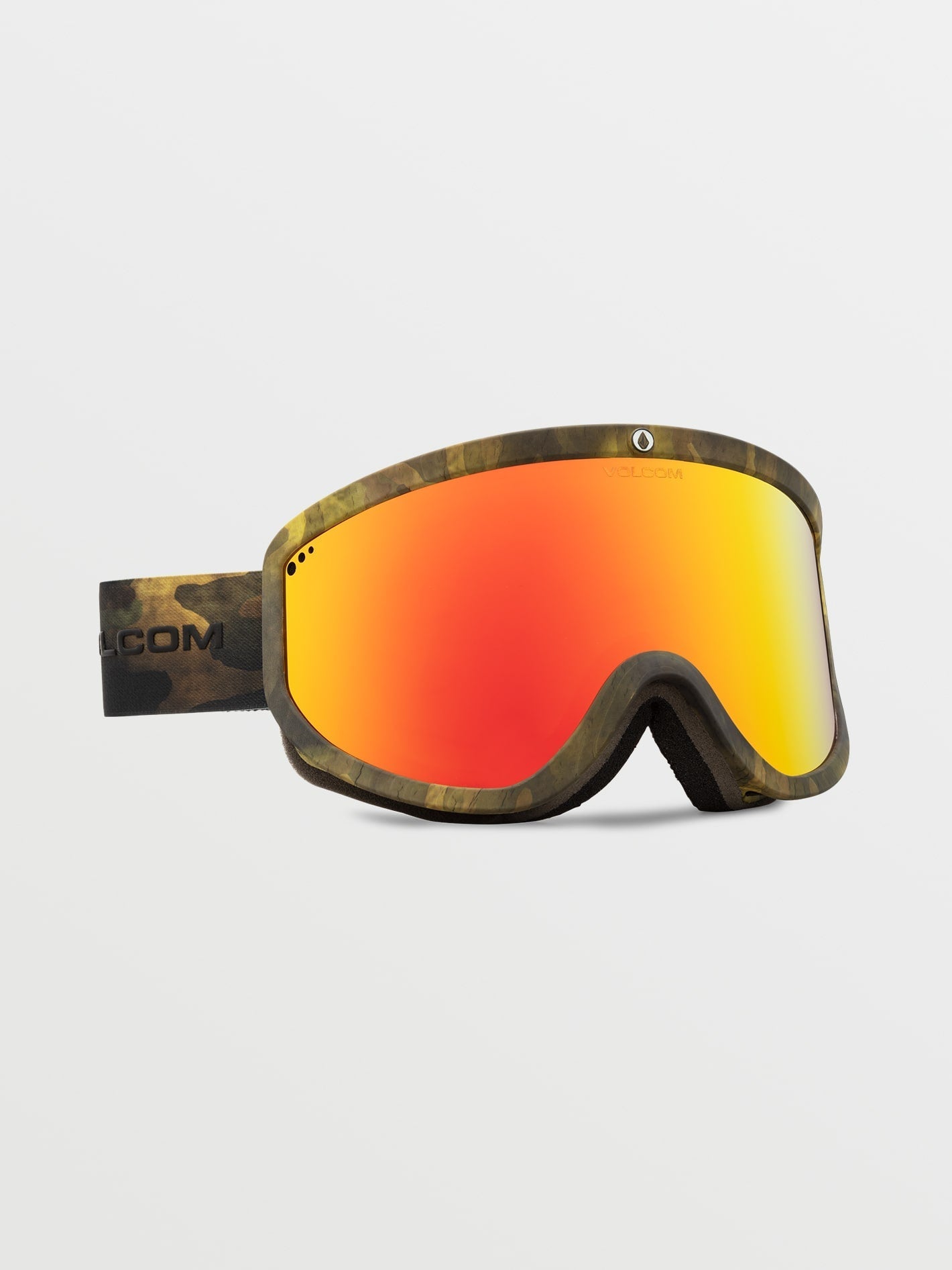 Footprints Camo Goggle - Red Chrome