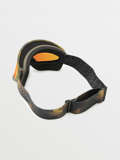 Footprints Camo Goggle - Red Chrome
