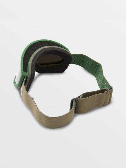 Footprints Dark Teek/Forest Green Goggle - Bronze