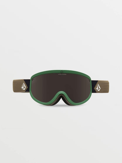 Footprints Dark Teek/Forest Green Goggle - Bronze