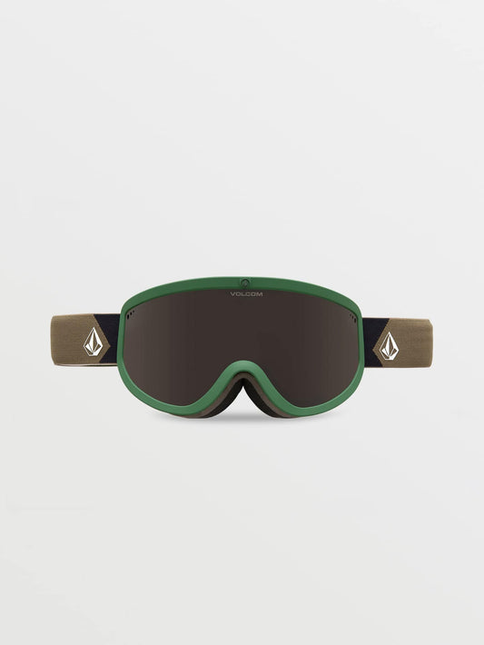 Footprints Dark Teek/Forest Green Goggle - Bronze