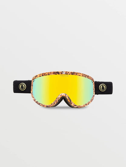 Footprints Giraffe/Black Goggle - Gold Chrome