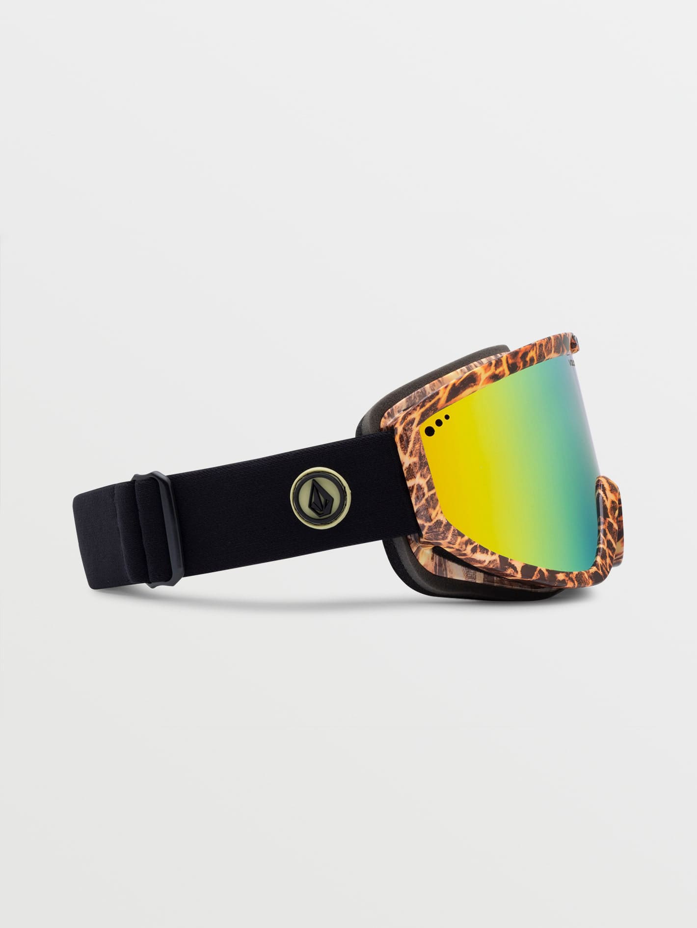 Footprints Giraffe/Black Goggle - Gold Chrome