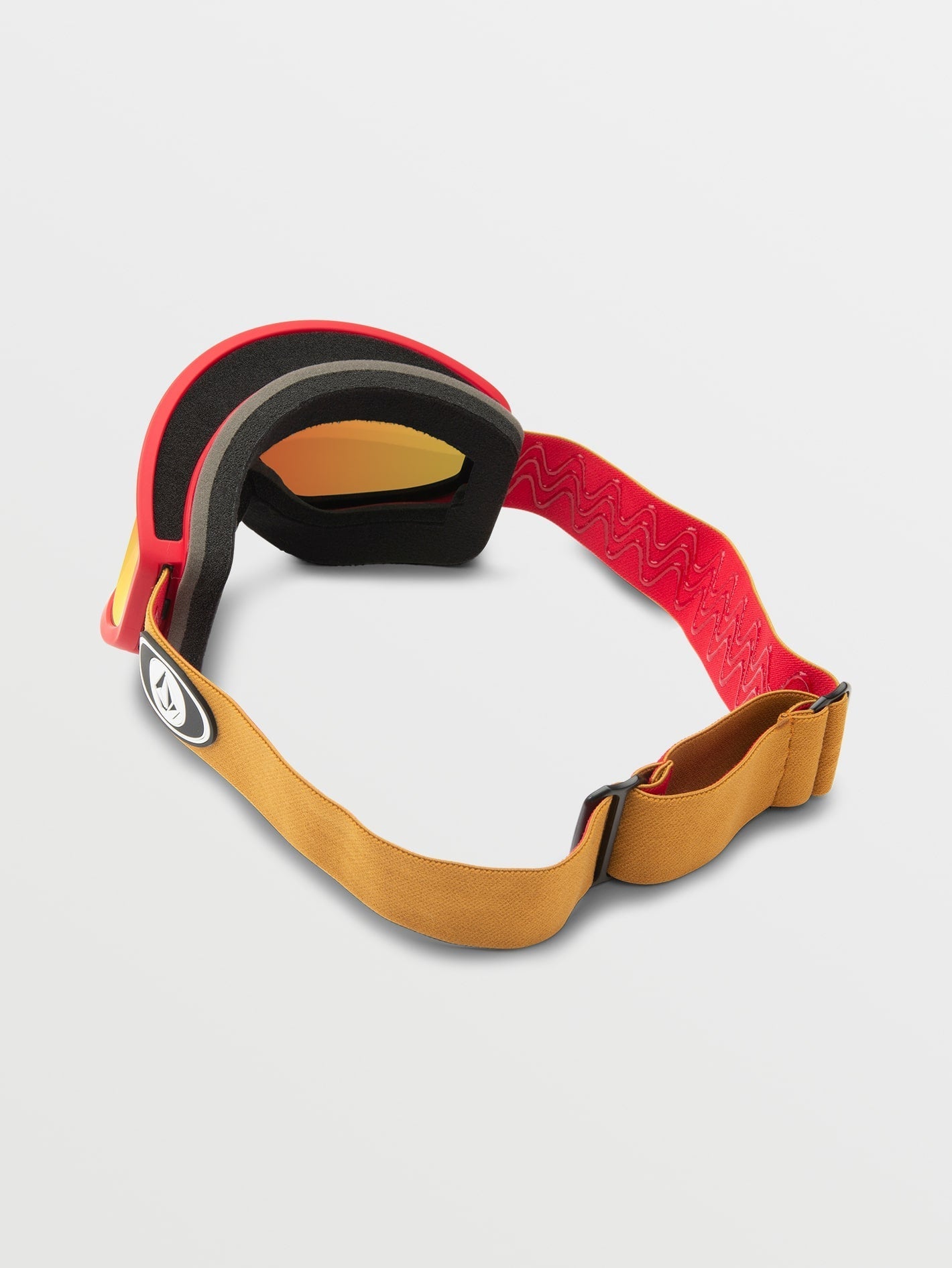Footprints Red/Charamel Goggle - Red Chrome